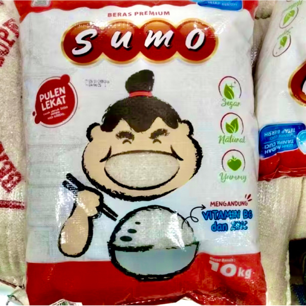

SUMO BERAS PREMIUM PULEN LEKAT kemasan 10kg