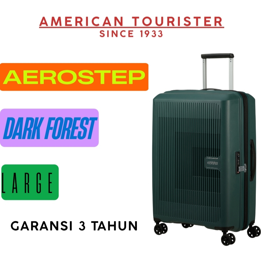 American Tourister Koper Hardcase Aerostep Large 28 inch
