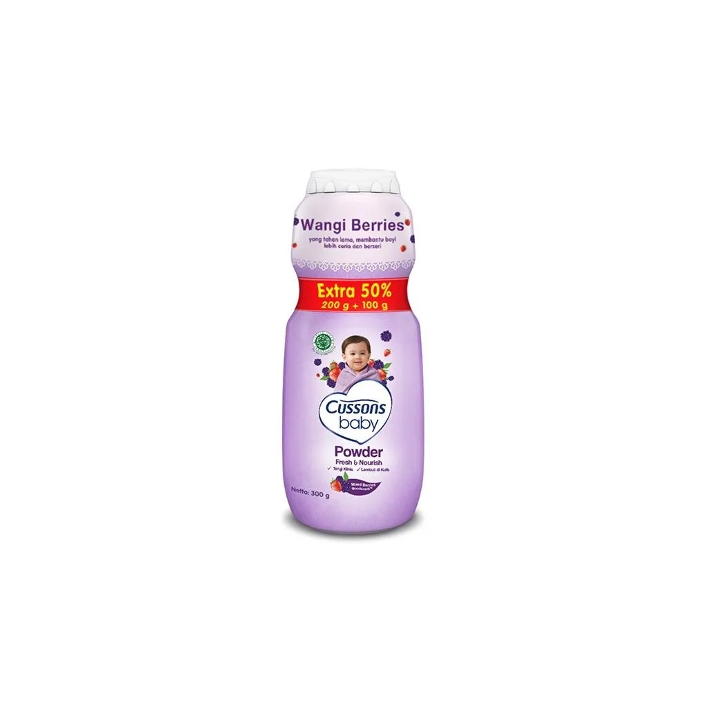 CUSSON BABY POWDER FRESH & NOURISH 200G + 60G