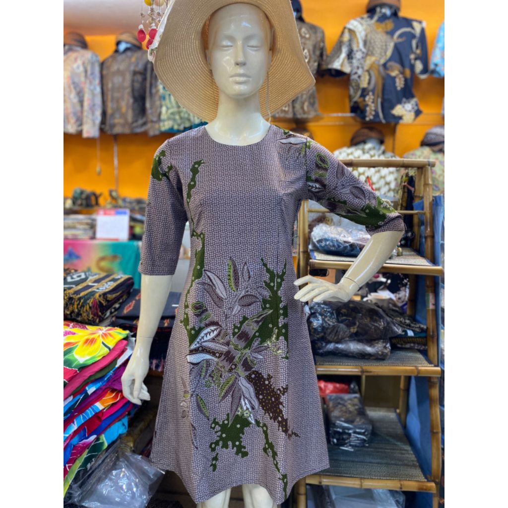 Bakul batik, Dres batik lengan 3/4