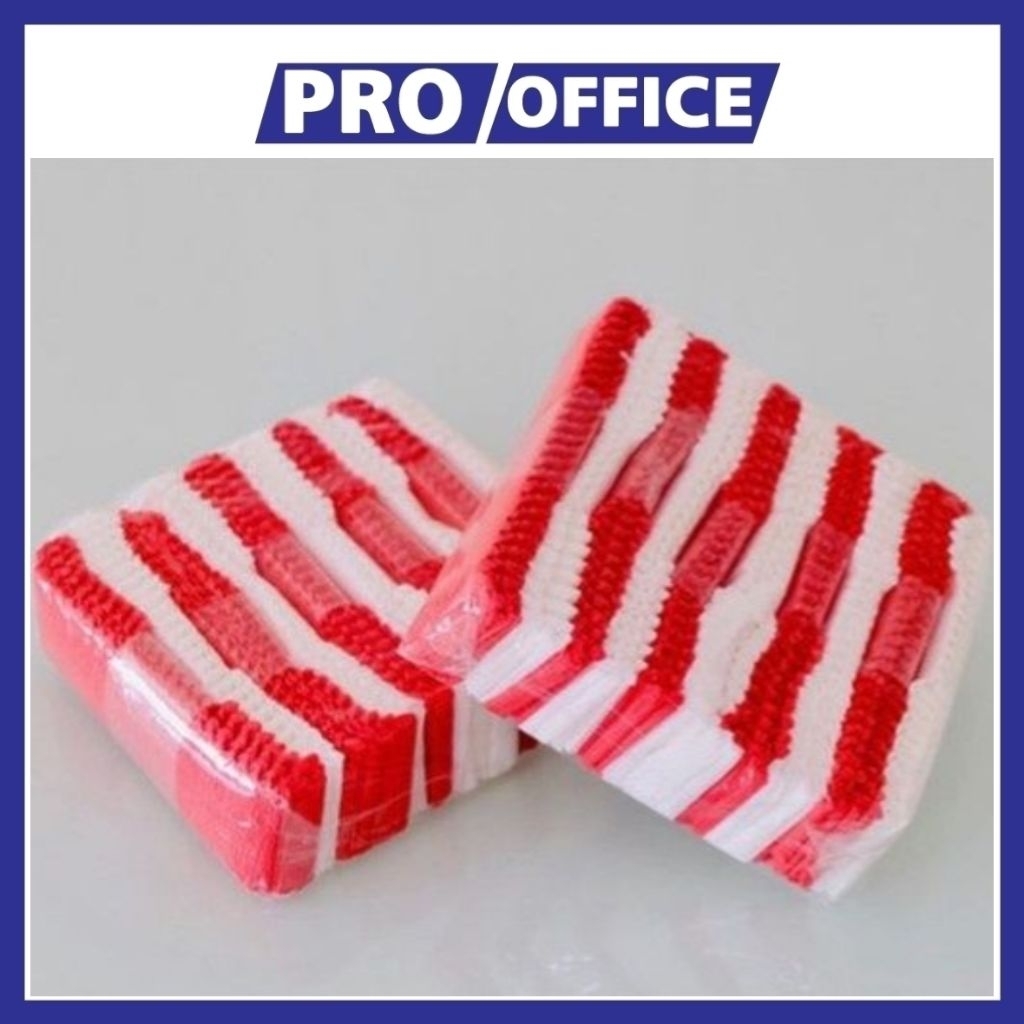 

ProOffice - KERTAS KREP POTONG MERAH PUTIH 1 PCS / 1 PAK ISI 12