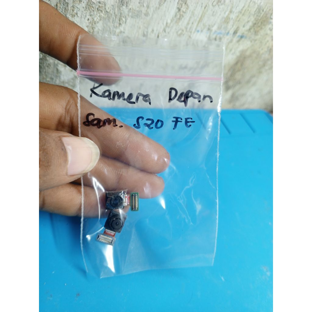 kamera depan samsung s20fe ori copotan