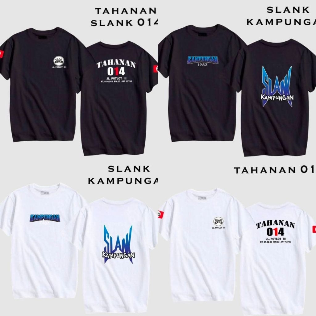 Kaos SLANK - Kaos Slankers - Kaos Slank Original - SlankStore - Kaos Slank Kampungan - Kaos Slank Ta