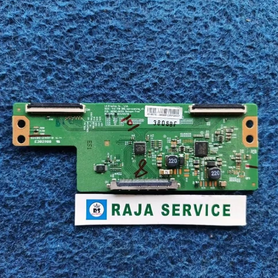 tcon tv panasonic TH-43D306G t-con t con tikon ticon mesin