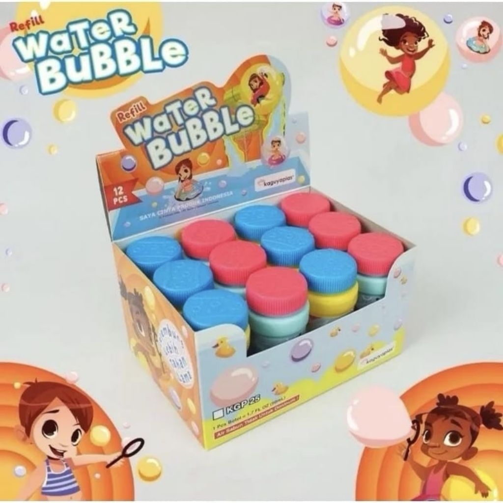 117 isi ulang Reffil Water Bubble Sabun / Refil Sabun Pistol Bubble / isi Ulang Sabun Camera Bubble