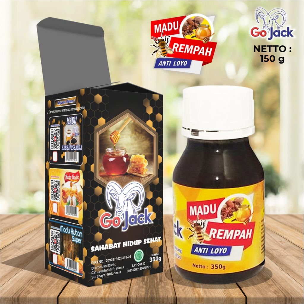 

Madu Rempah Go Jack 350g Diet anti loyo dan stamina greng