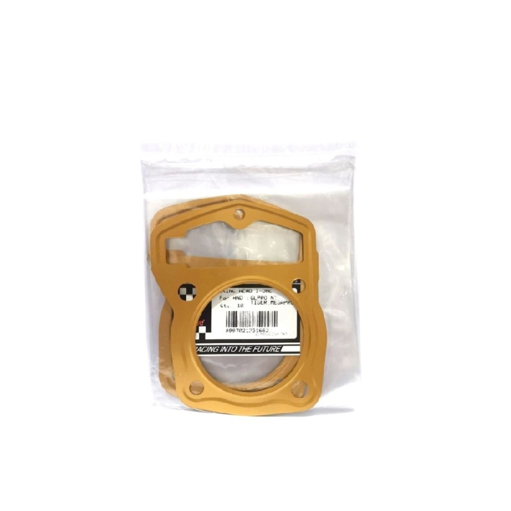 isi 10 pcs gasket paking packing blok head i-one GL PRO NEOTECH/TIGER/MEGAPRO OLD