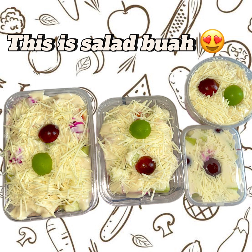 

Salad buah homemade segar