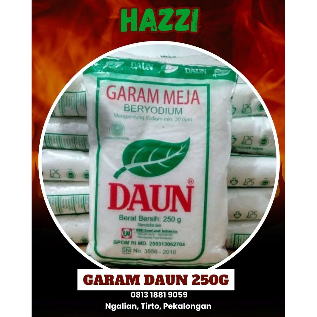 

Garam daun 250g