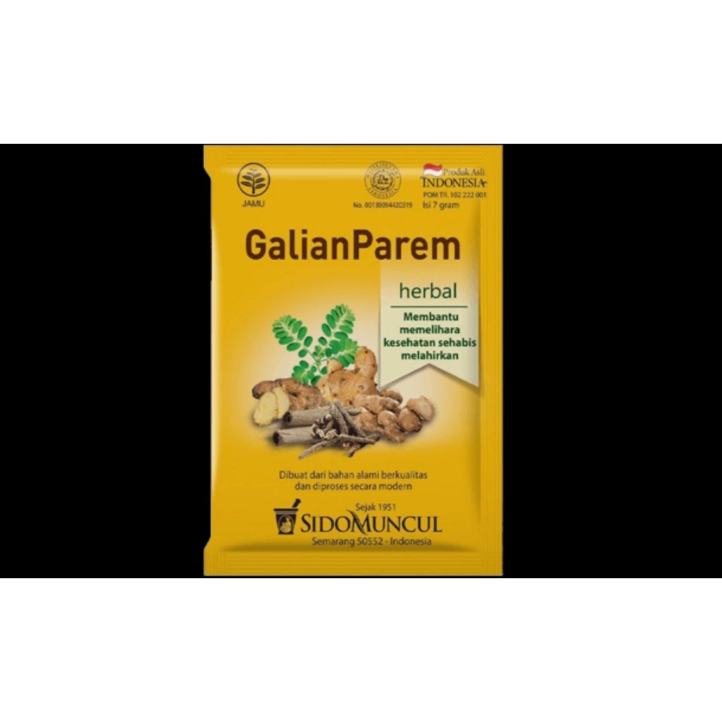 

Jamu galian parem sidomuncul isi 10sachet