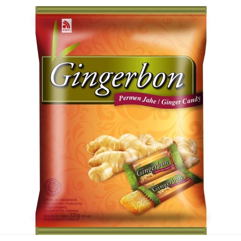

Gingerbon permen jahe