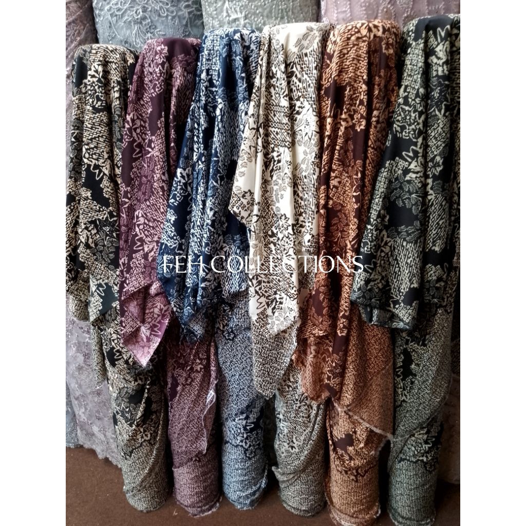 NEW COLLECTIONS BAHAN/KAIN BATIK DOBBY PREMIUM/KAIN BATIK KATUN DOBBY