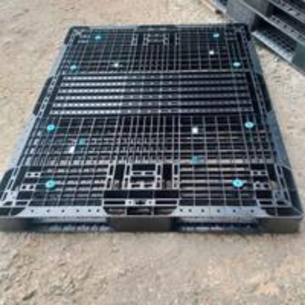 

palet plastik model Doble jaring second berkualitas ukuran 140x110x10 termurah