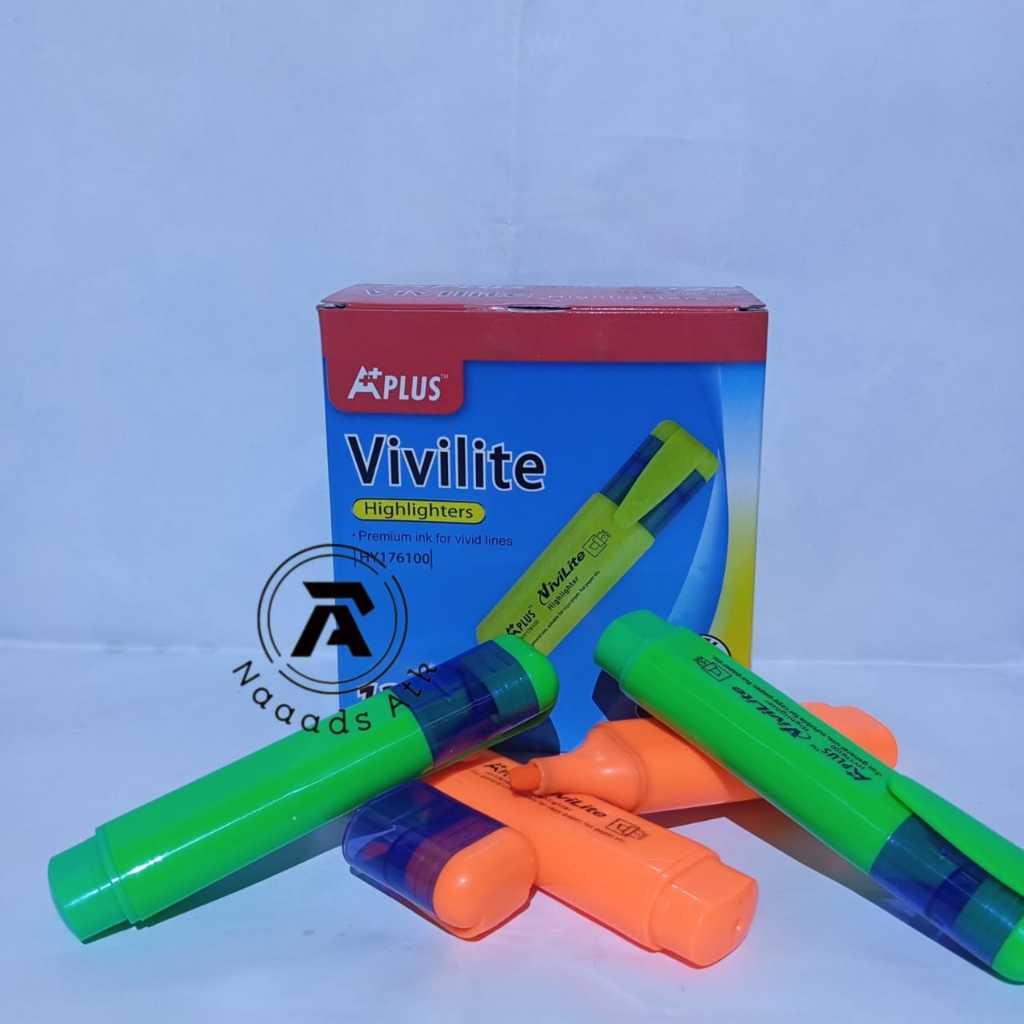 

Highlighter Stabilo Penanda Warna Pastel APLUS VIVILITE Naads ATK