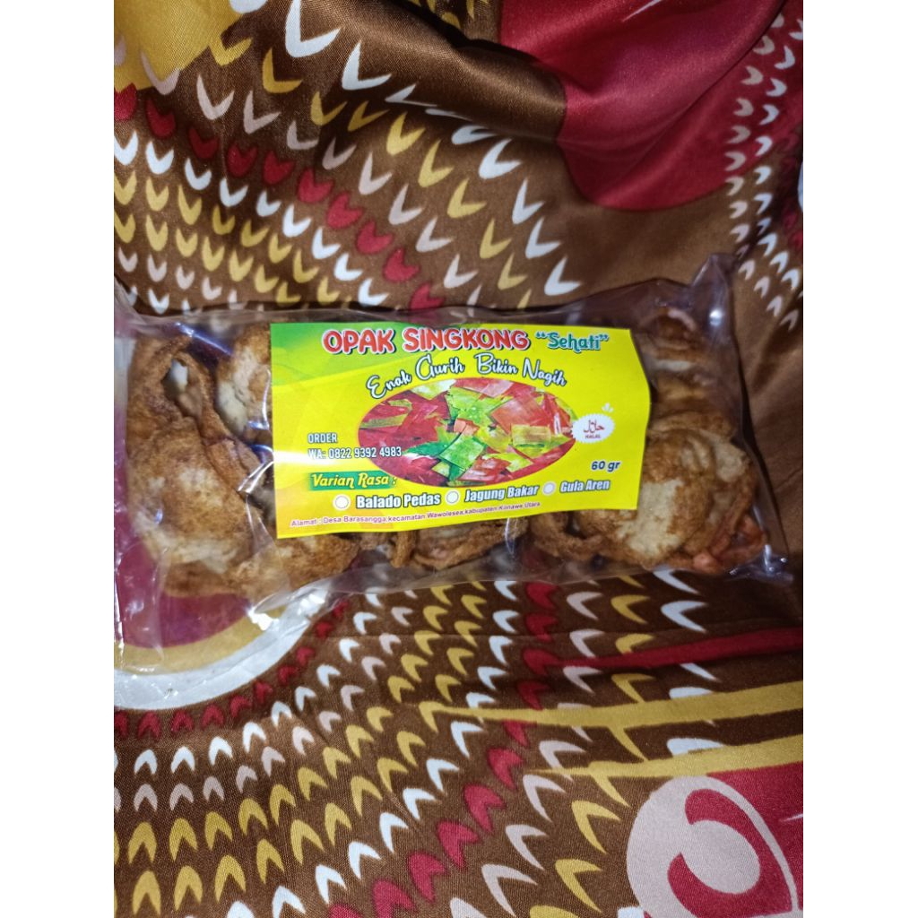 

Opak singkong sehati (Gula Aren)