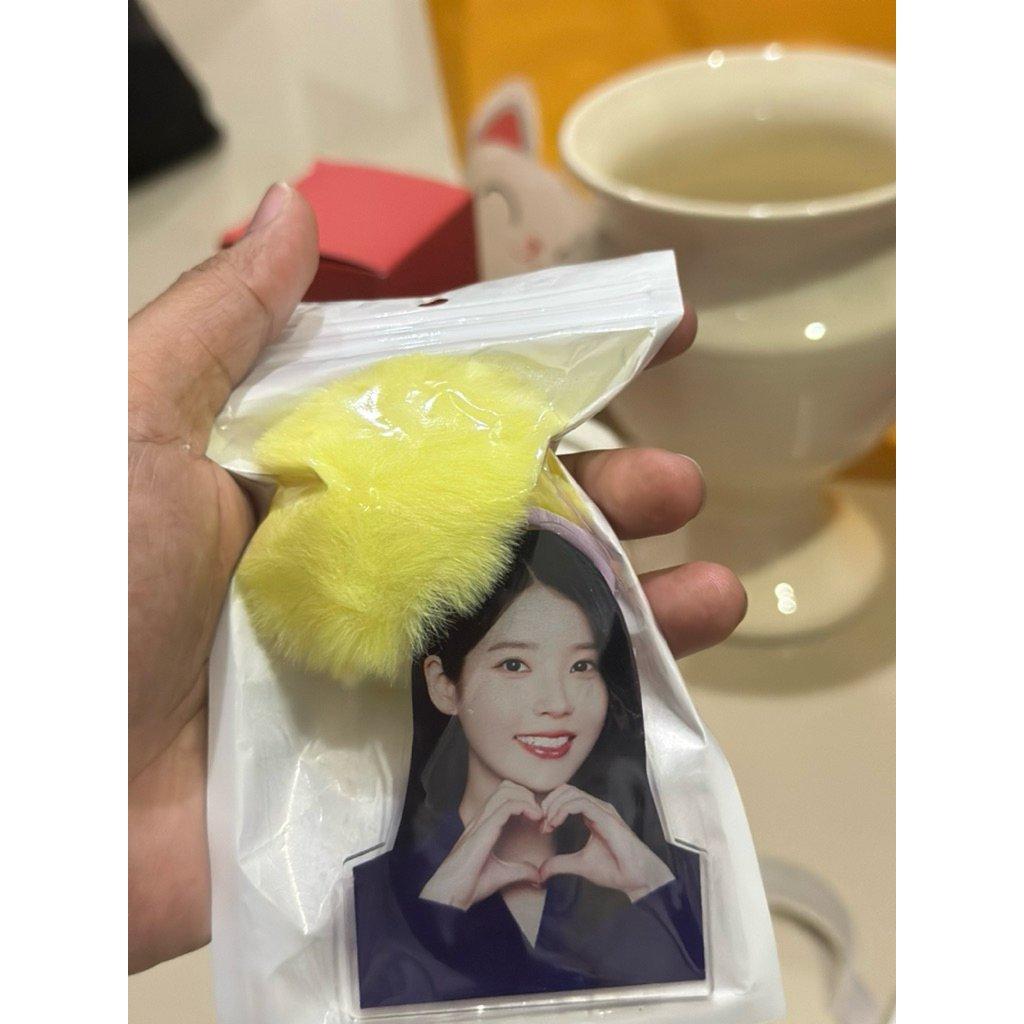 IU x Colgate Official Bag Charm / Key Chain
