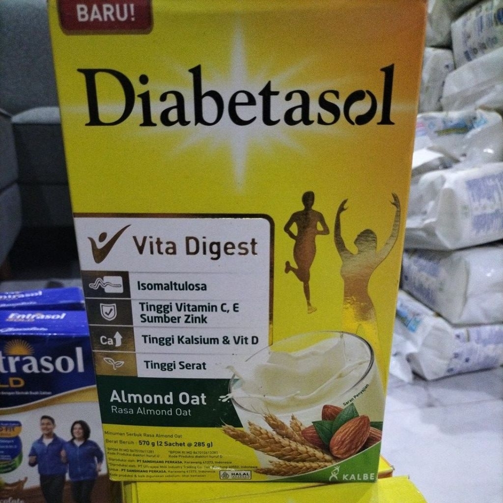

PROMO CUCI GUDANG! DIABETASOL Vita Digest rasa Almond Oat 570gr. Paling Murah