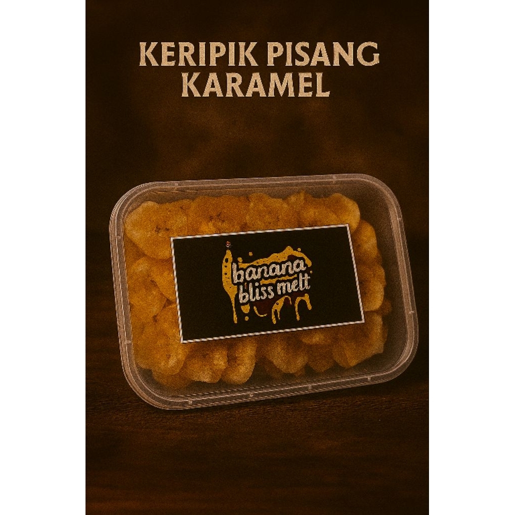 

Keripik Pisang Karamel Renyah 170gr | Camilan Homemade Enak | Banana Bliss Melt