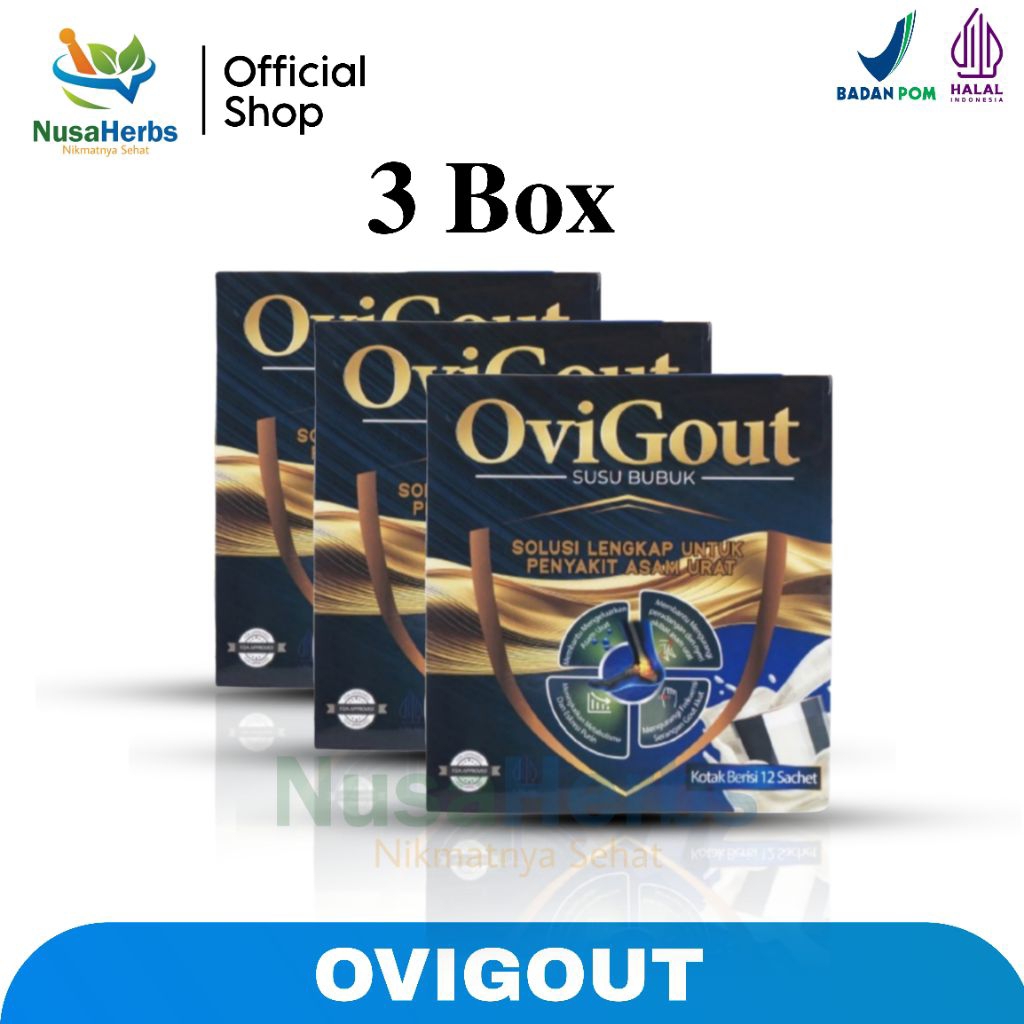 

Ovigout Asli Original Milk Usa 3 Box Susu Untuk Kolesterol Dan Nyeri Sendi