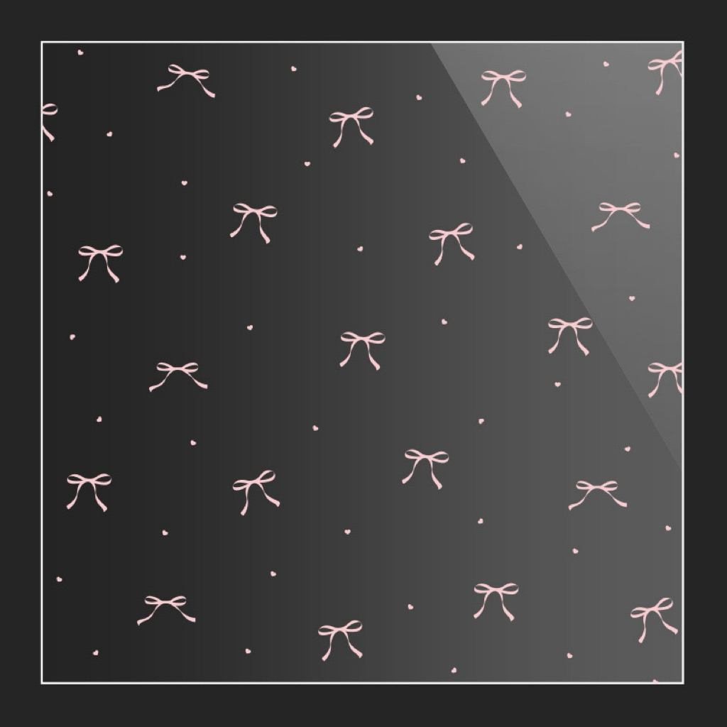 

[5 LEMBAR] Transparent Ribbon Cellophane | Flower Wrapping Korea | Kertas Buket Bunga | Hiasan Dekorasi