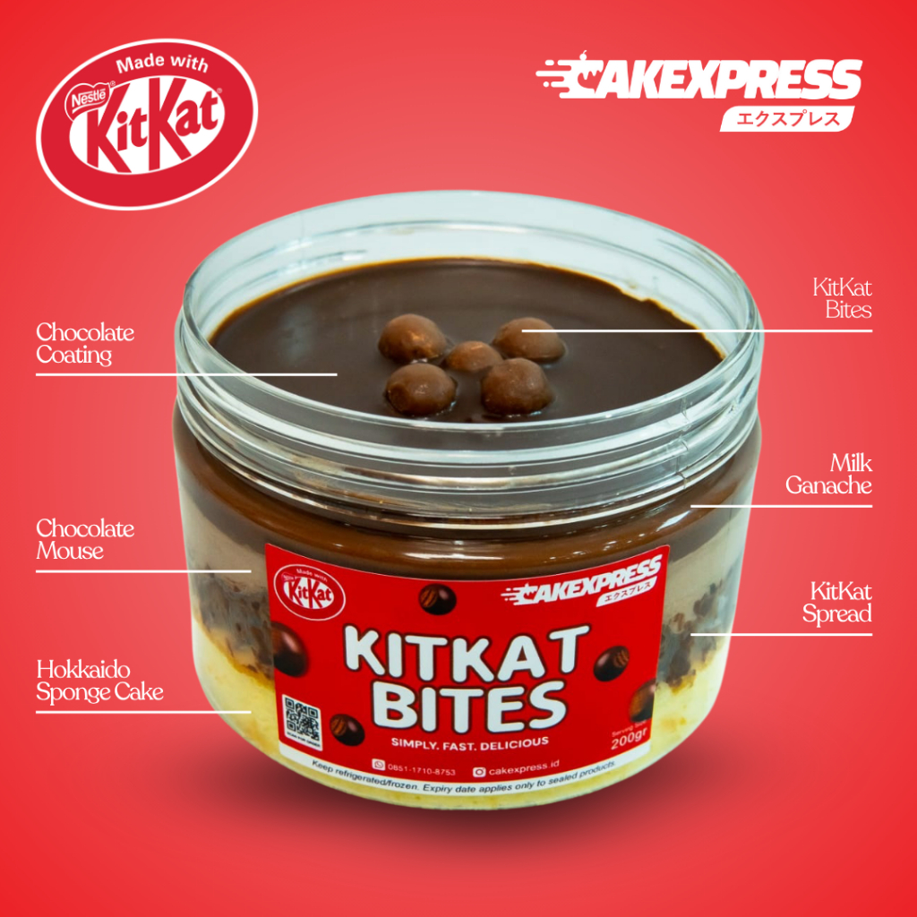 

Kitkat Bites Chocolate Cake