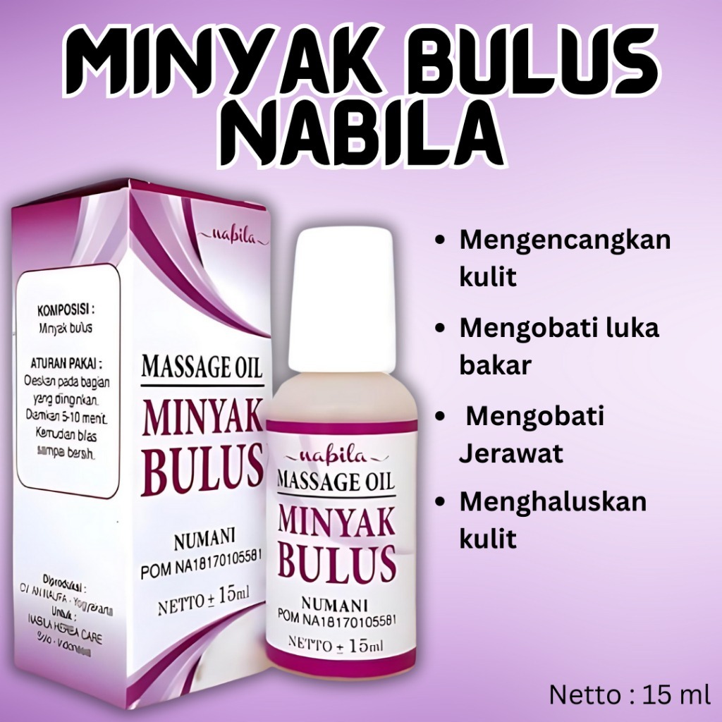 Minyak Bulus Numani Nabila - Minyak Bulus Original Asli