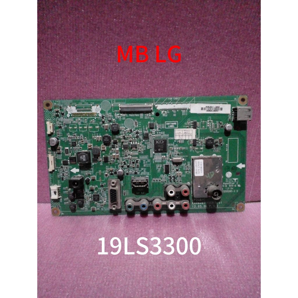 MB MAINBOARD TV LED LG 19LS3300