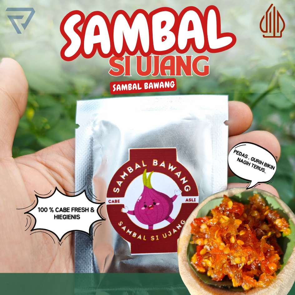 

Sambal si Ujang- Sambal bawang pedas gurih bikin nagih
