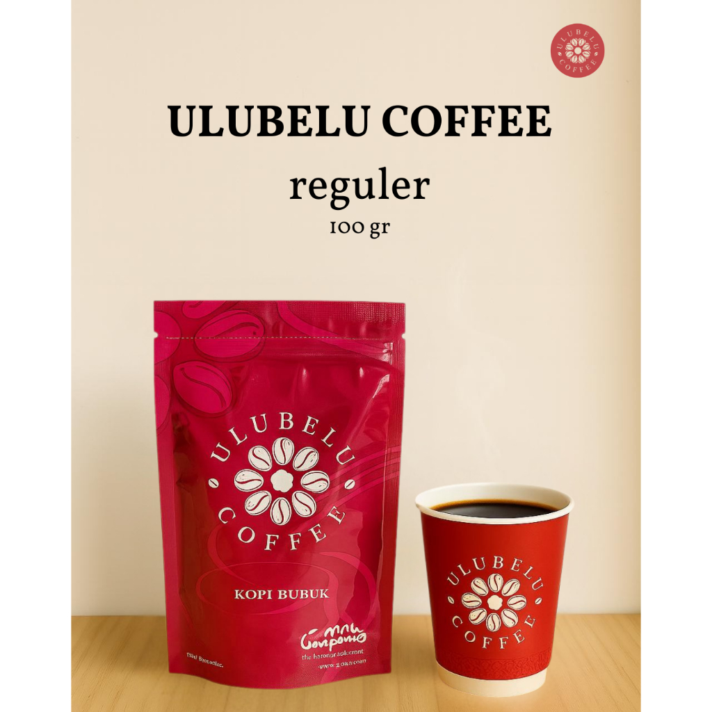 

ULUBELU COFFEE Lampung Varian Original 100gr - Biji Kopi Robusta Lampung / Kopi Bubuk / Biji Coffee Roast Original 100% / Biji Kopi Untuk Espresso / Kopi Susu / Blend