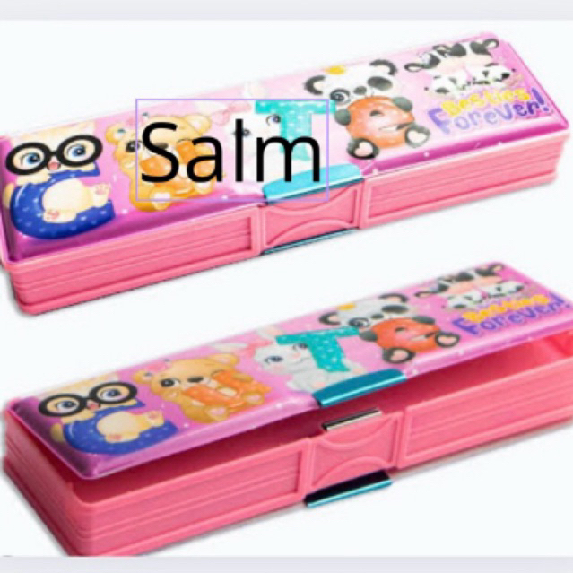 

kotak pensil 28x8cm salm