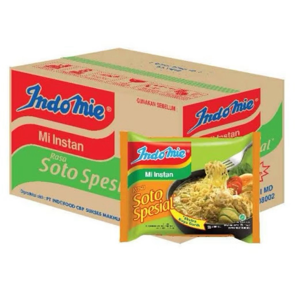 

1 Dus Isi 40 INDOMIE KUAH INSTAN SOTO SPESIAL 75 gram
