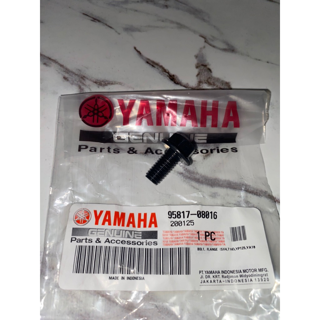 Baut Pembuangan Oli Gardan Mio Sporty - Mio Smile - Mio Soul - Fino Karbu - Xeon 95817-08016