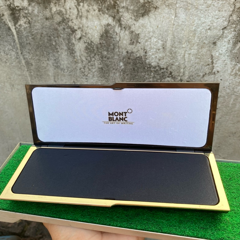 

Box Tempat Pulpen Bulpaint Bolpoin Montblanc Original Made in Holland