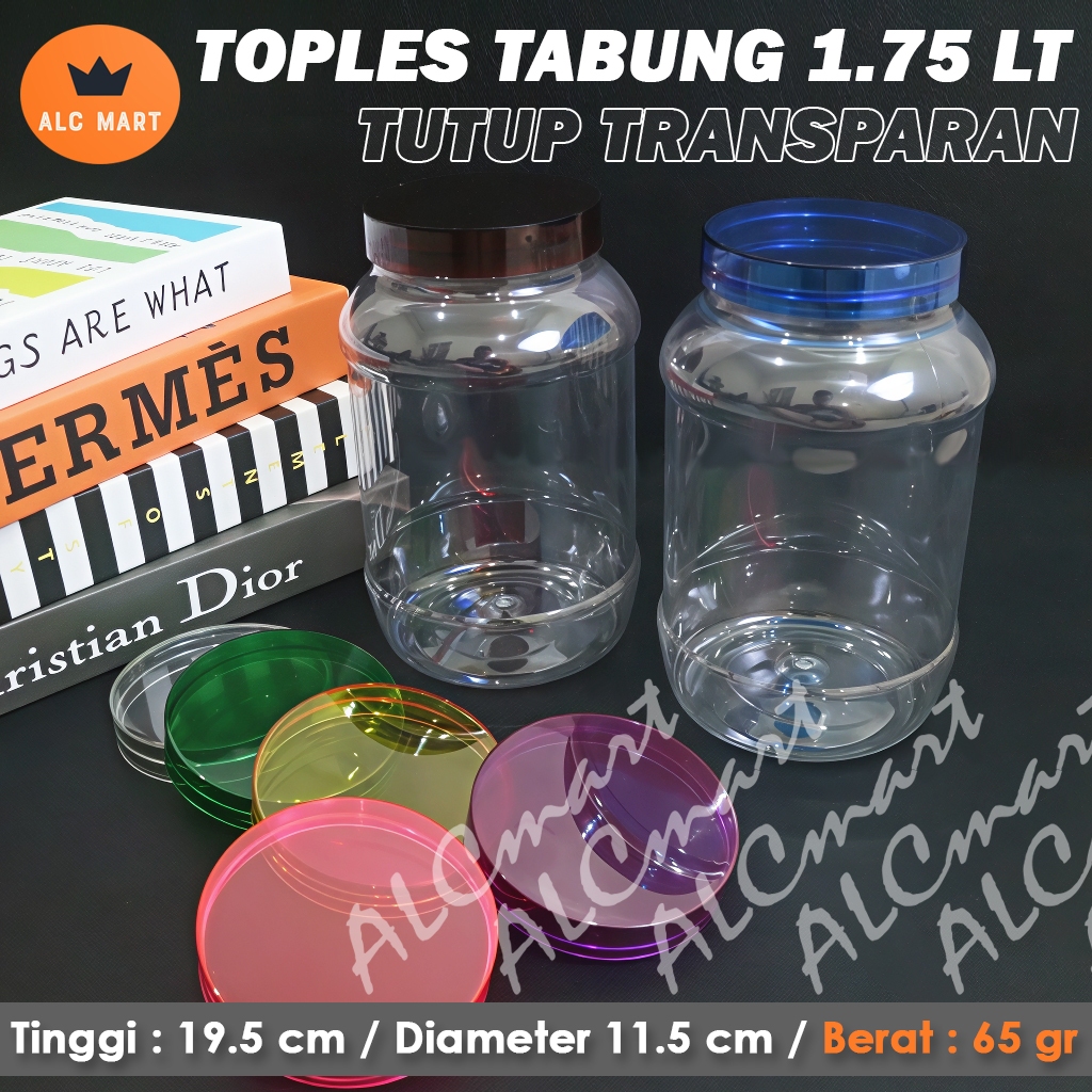 TOPLES 1.75 LITER TRANSPARAN / TOPLES 1.75 LITER / TOPLES TABUNG 1.75 LITER