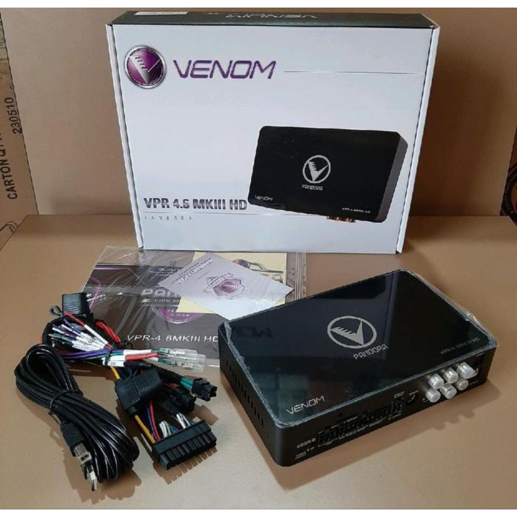 PROSESOR VENOM VPR 4.6 MKlll HD ORIGINAL 100% / DSP PROSESOR VENOM CAR AUDIO MOBIL