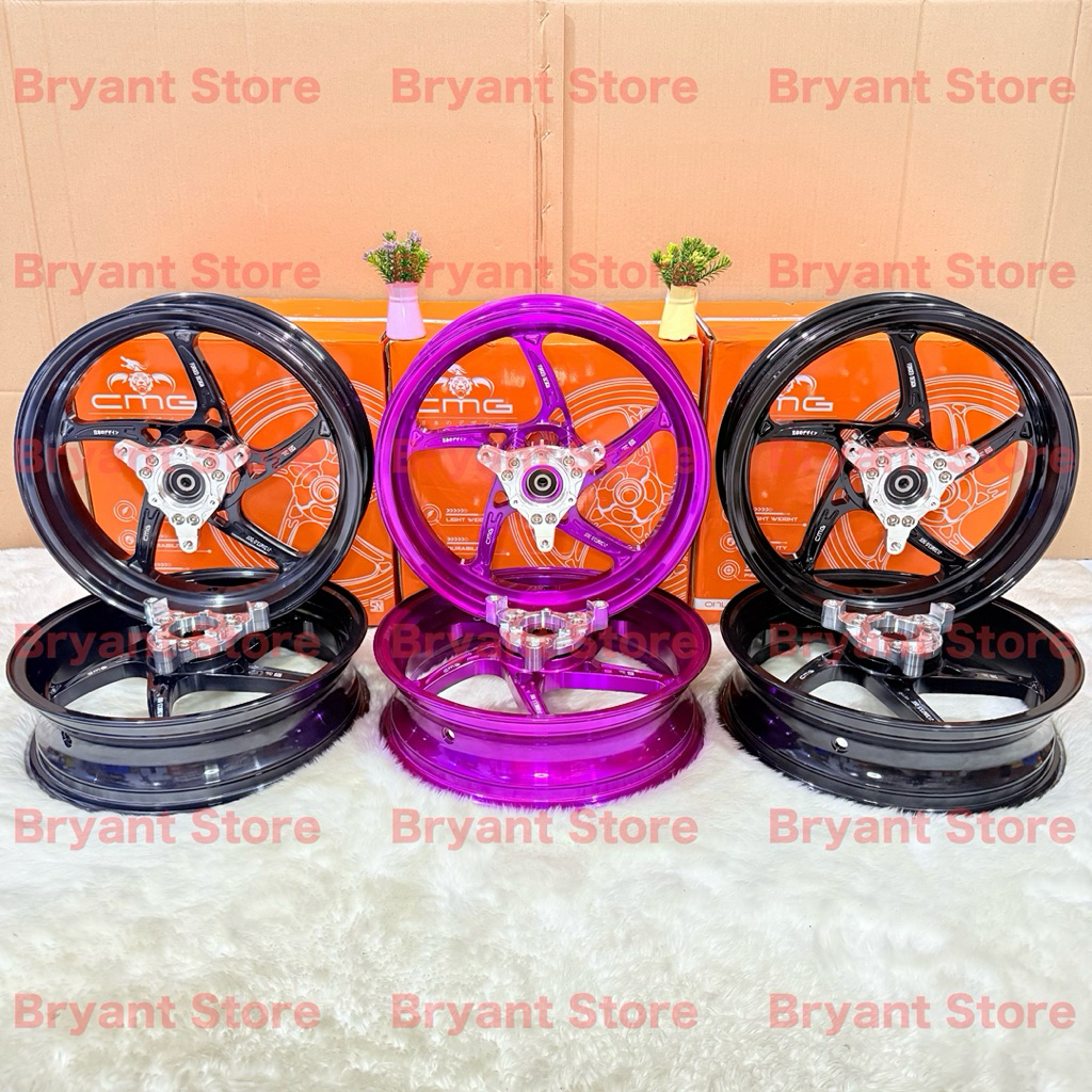 CMG RACING ORIGINAL VELG MG5007 CNC 300x13 & 350x13 NMAX OLD NMAX NEW NMAX NEO NMAX TURBO 300 350 RI