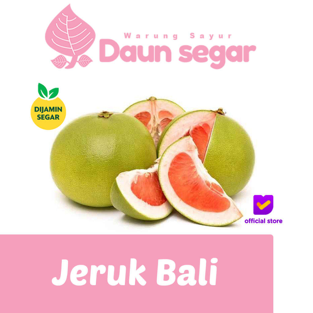 Jeruk Bali Manis Jumbo Per-Buah Daging Tebal, Segar, & Tidak Pahit | Buah Premium Favorit