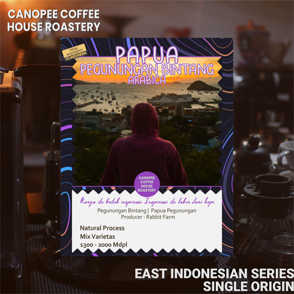 

Arabika "PAPUA Pegunungan Bintang" - Roastbeans Single Origin Coffee