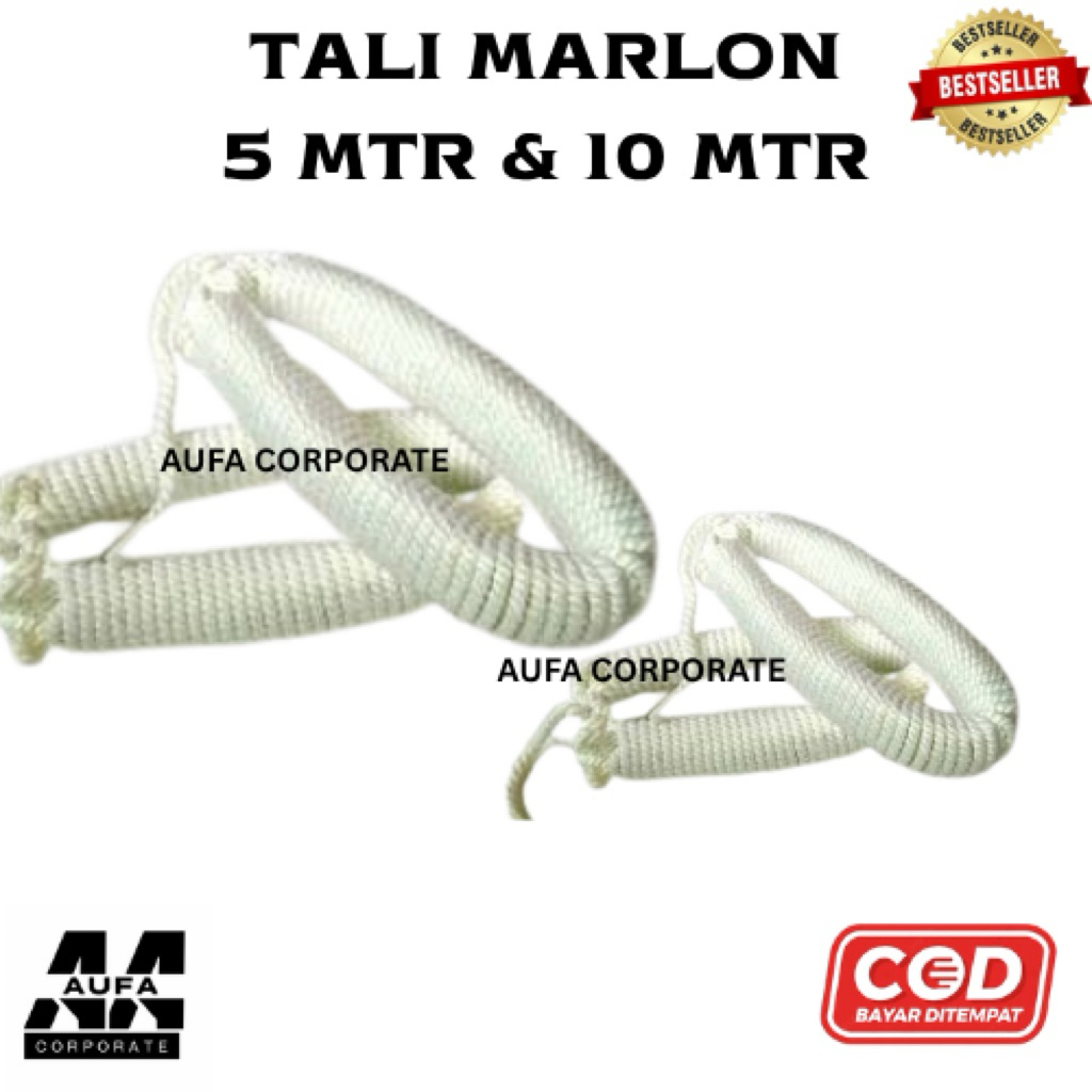 

TALI PRAMUKA 5 METER DAN 10 METER / TALI TAMPAR / TALI MARLON