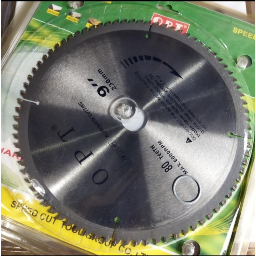 Mata Potong Alumunium / Saw blade 9 inch 80T