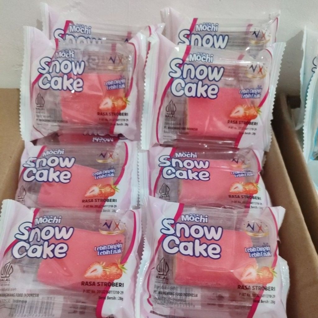 

Mochi viral Snow cake