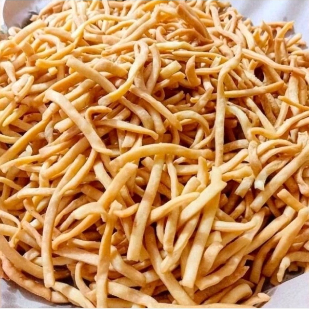 

Stik Bawang Renyah Gurih | Keripik Bawang Stik Kering