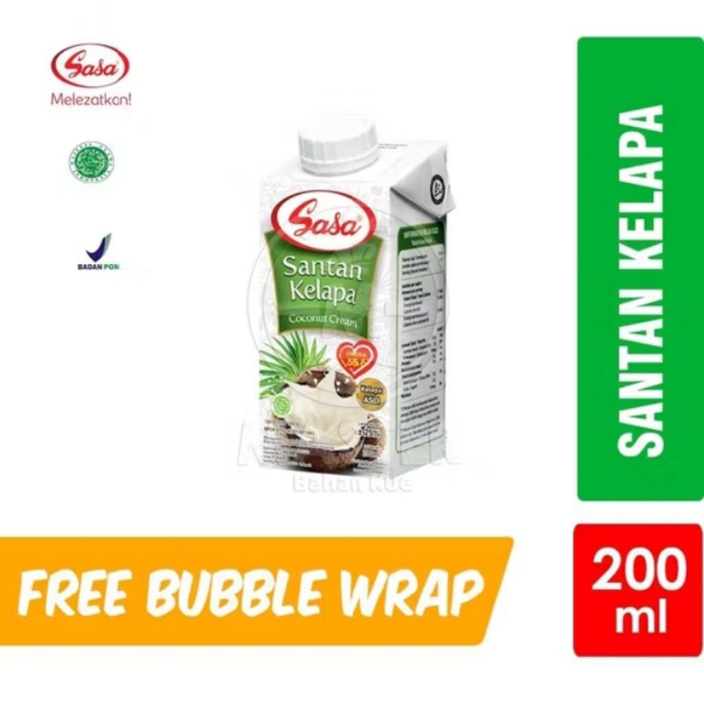 

SASA santan kelapa cair 200ml