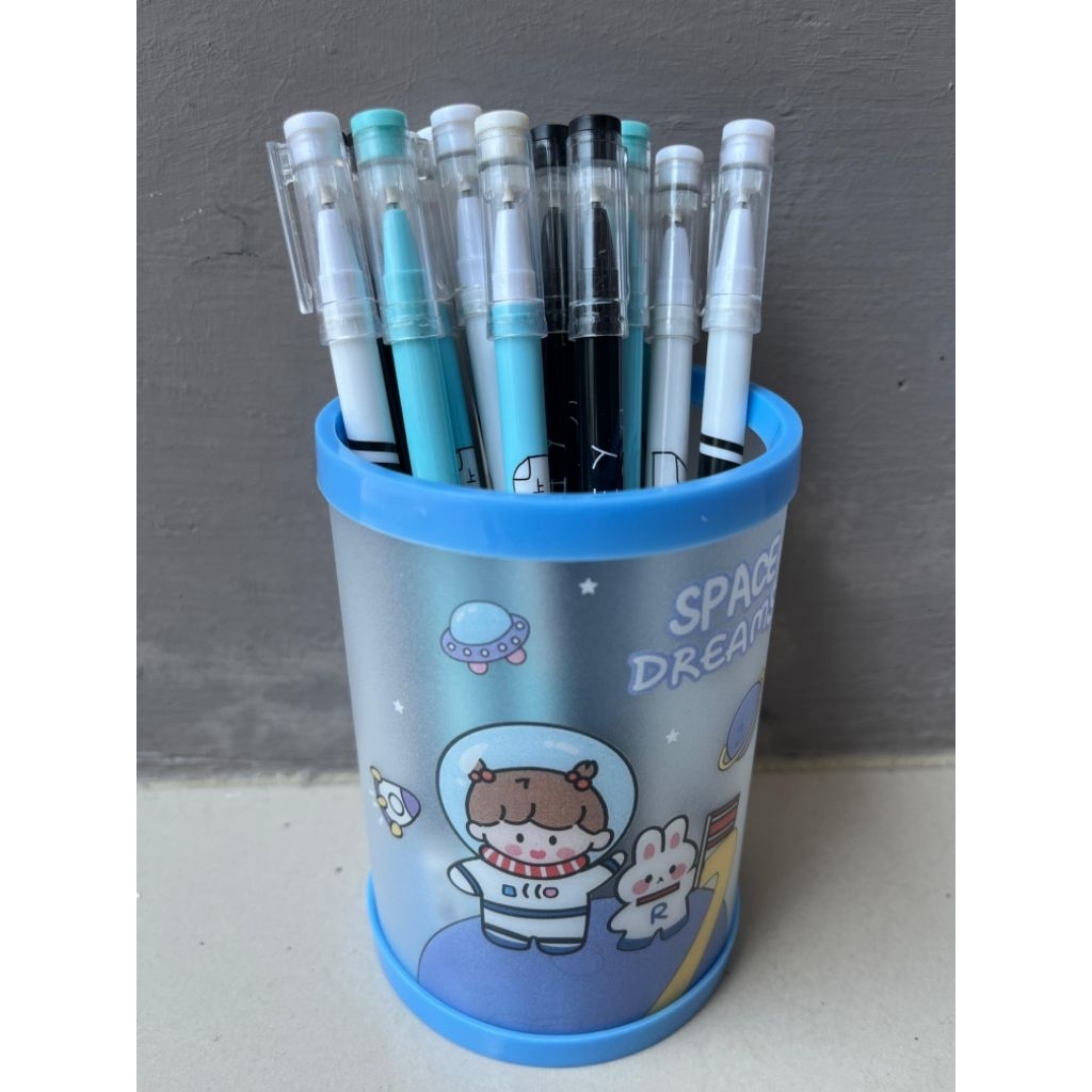 

Pulpen/Pena Aksen Jepang 0.55 mm Tinta Hitam