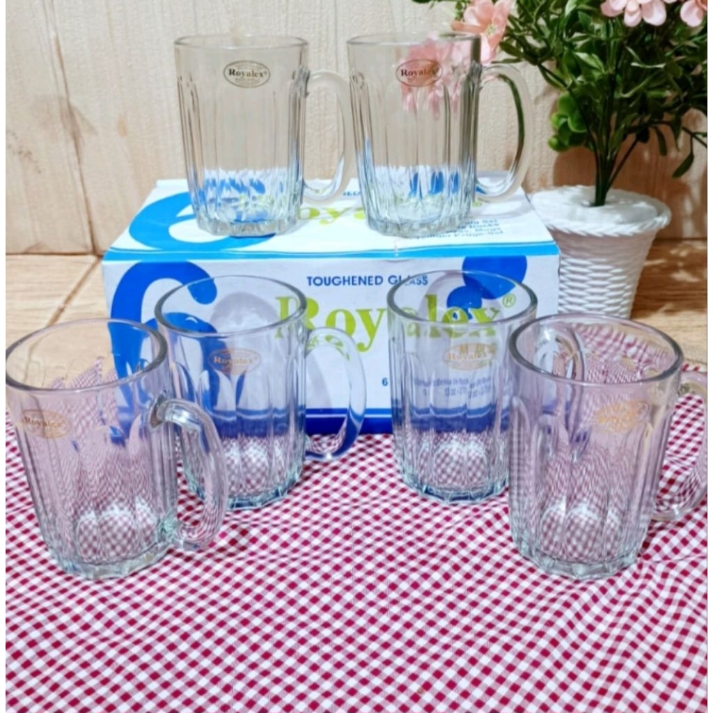GELAS ROYALEX ISI 6 FM 360 GELAS KOPI ROYALEX ORIGINAL