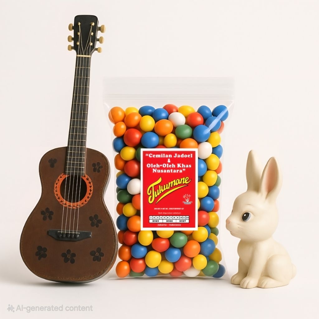 

Biskuit Bola Pelang Halal kemasan 200g