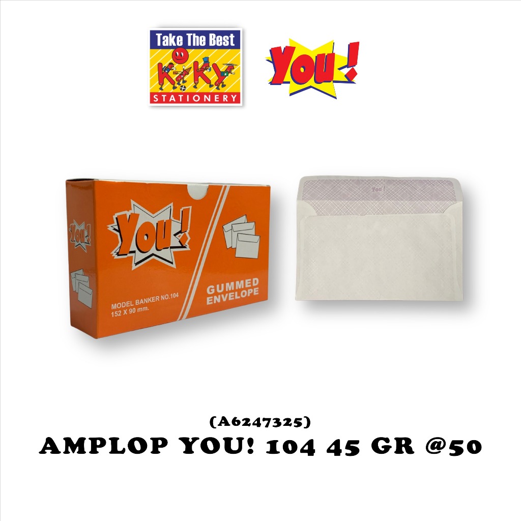 

*BACA DESKRIPSI* YOU AMPLOP 104 45 GRAM