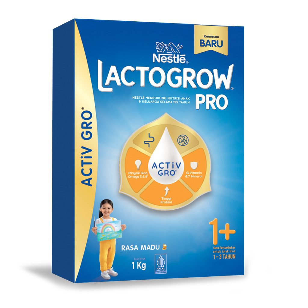 

Lactogrow 1+ madu 1kg