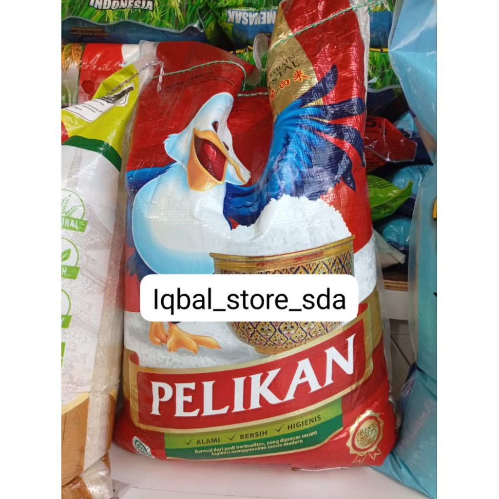 

beras premium pelikan 10kg