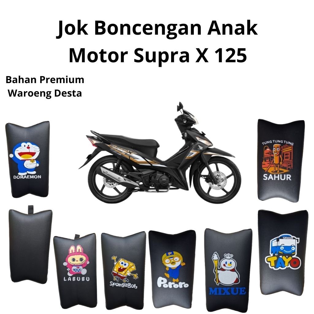 Jok Tambahan Anak Motor Supra X 125 – PNP, Bukan Triplek